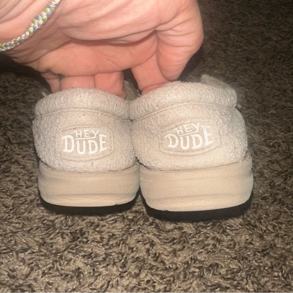 Hey Dude Kids Moccasins in Beige